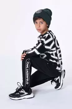 Детская толстовка Karl Lagerfeld, черный