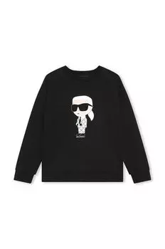 Детская толстовка Karl Lagerfeld, черный