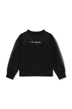 Детская толстовка Karl Lagerfeld, черный