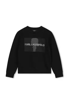 Детская толстовка Karl Lagerfeld, черный