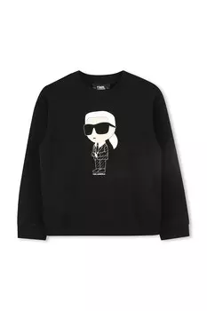 Детская толстовка Karl Lagerfeld, черный