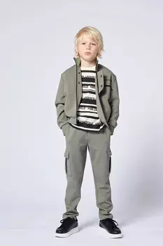 Детская толстовка Karl Lagerfeld, зеленый