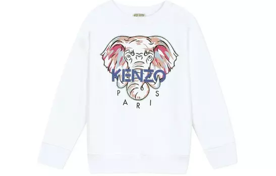 Детская толстовка Kenzo, белый