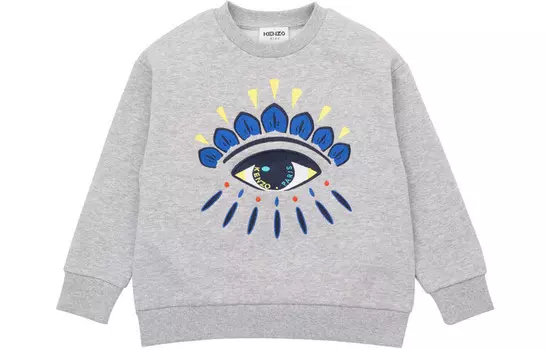 Детская толстовка Kenzo, серый