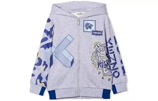 Детская толстовка Kenzo, серый