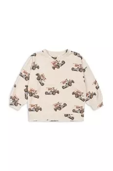 Детская толстовка Konges Sljd ITTY SEATSHIRT GOTS, бежевый
