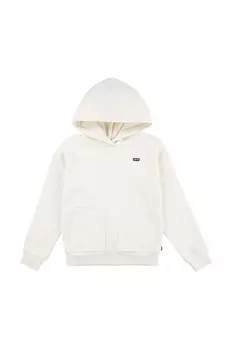 Детская толстовка Levi's BATWING CHEST HIT HOODIE, белый