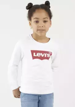 Детская толстовка Levi's "BATWING CREWNECK SEATSHIRT", для ДЕВОЧЕК Levi'S Kids, белый