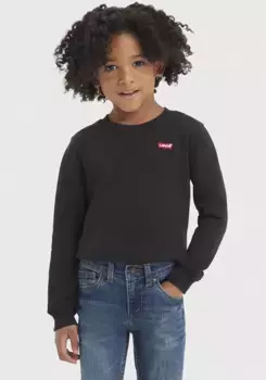 Детская толстовка Levi's "LOGO CREWNECK SEATSHIRT", для МАЛЬЧИКОВ Levi'S Kids, цвет Meteorite