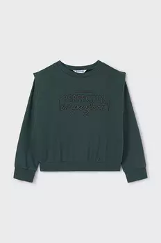 Детская толстовка Mayoral, бирюзовый