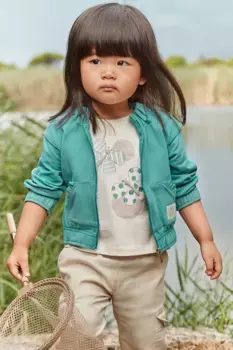 Детская толстовка Mayoral, бирюзовый