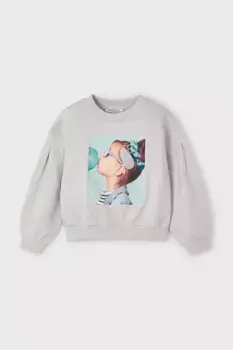 Детская толстовка Mayoral, серый