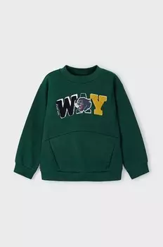 Детская толстовка Mayoral, зеленый