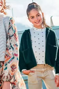 Детская толстовка Mayoral, зеленый