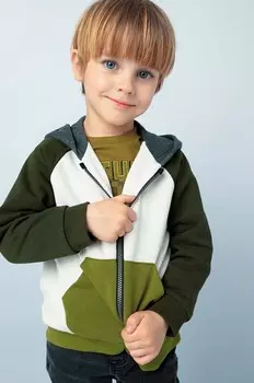 Детская толстовка Mayoral, зеленый