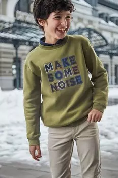 Детская толстовка Mayoral, зеленый