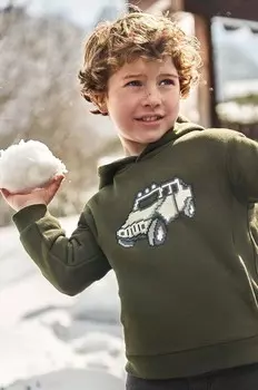 Детская толстовка Mayoral, зеленый