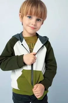 Детская толстовка Mayoral, зеленый