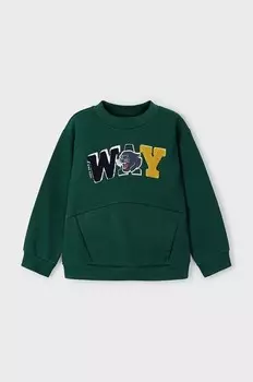 Детская толстовка Mayoral, зеленый