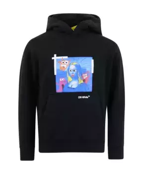 Детская толстовка Monsterlisa Off White, черный