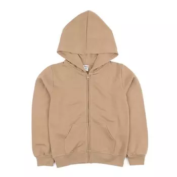 Детская толстовка на молнии, бежевый