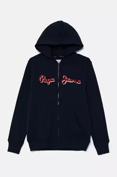 Детская толстовка Pepe Jeans NEW LAMONTY ZIP, темно-синий