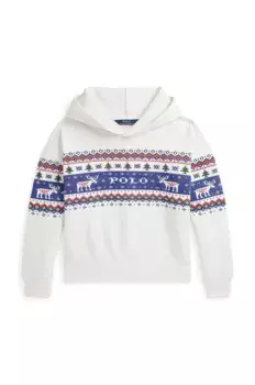 Детская толстовка Polo Ralph Lauren, белый