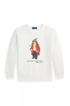 Детская толстовка Polo Ralph Lauren, белый