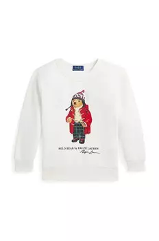 Детская толстовка Polo Ralph Lauren, белый