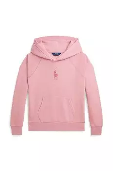 Детская толстовка Polo Ralph Lauren, розовый