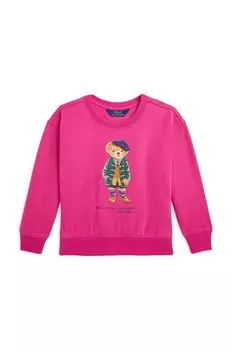 Детская толстовка Polo Ralph Lauren, розовый