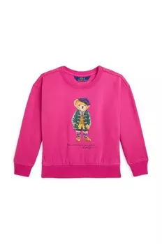 Детская толстовка Polo Ralph Lauren, розовый