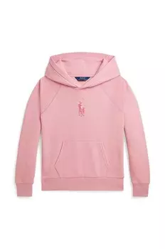 Детская толстовка Polo Ralph Lauren, розовый
