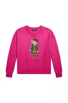Детская толстовка Polo Ralph Lauren, розовый