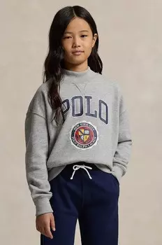 Детская толстовка Polo Ralph Lauren, серый
