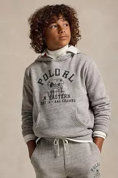 Детская толстовка Polo Ralph Lauren, серый
