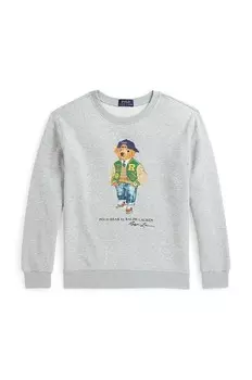 Детская толстовка Polo Ralph Lauren, серый