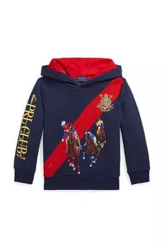 Детская толстовка Polo Ralph Lauren, темно-синий