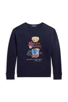 Детская толстовка Polo Ralph Lauren, темно-синий