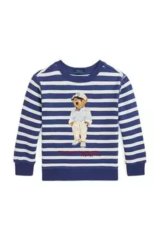 Детская толстовка Polo Ralph Lauren, темно-синий