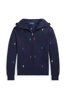 Детская толстовка Polo Ralph Lauren, темно-синий