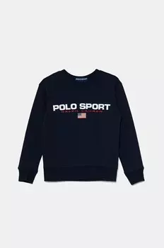 Детская толстовка Polo Ralph Lauren, темно-синий