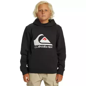Детская толстовка Quiksilver Big Logo, чёрный