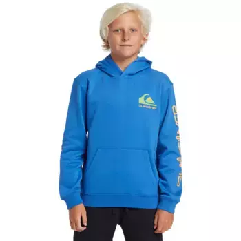Детская толстовка Quiksilver Логотип, синий
