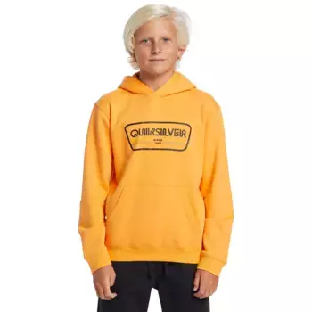 Детская толстовка Quiksilver с графическим рисунком, оранжевый