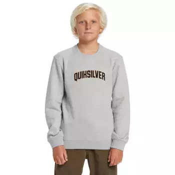 Детская толстовка Quiksilver с графическим рисунком, серый