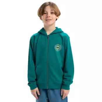 Детская толстовка Quiksilver с графическим рисунком, синий