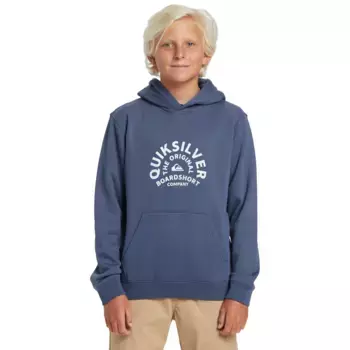 Детская толстовка Quiksilver с графическим рисунком, синий