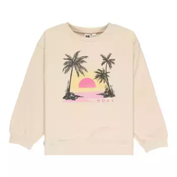 Детская толстовка Roxy Morning, натуральный