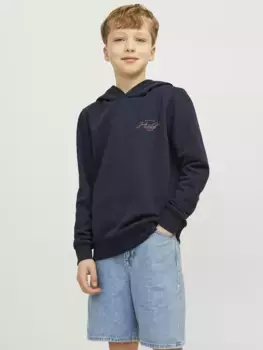 Детская толстовка с капюшоном Jack & Jones "JJFERRIS SWEAT HOOD JNR" Jack & Jones Junior, синий